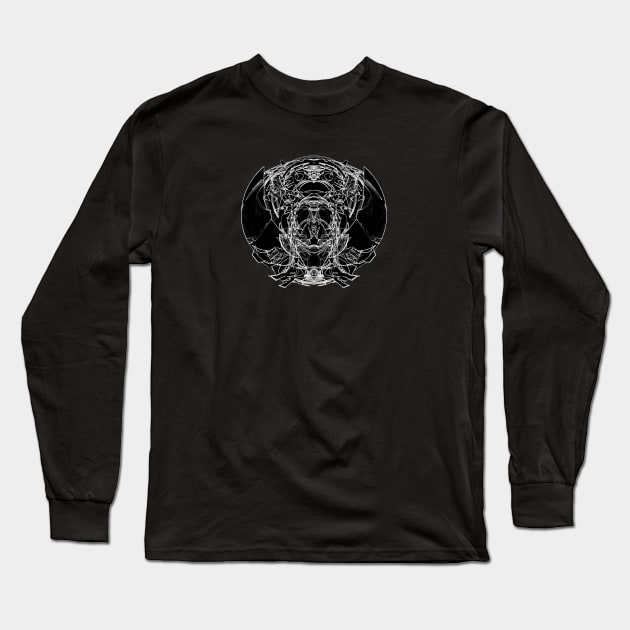 ‘Artie ’ Mech Fly Long Sleeve T-Shirt by JacJaq